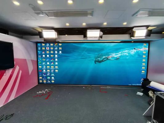 展廳用哪種LED顯示屏好？展廳大屏方案設(shè)計