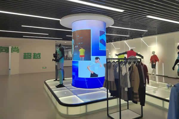圓柱形的顯示大屏是怎么，圓柱型LED顯示屏設計方案